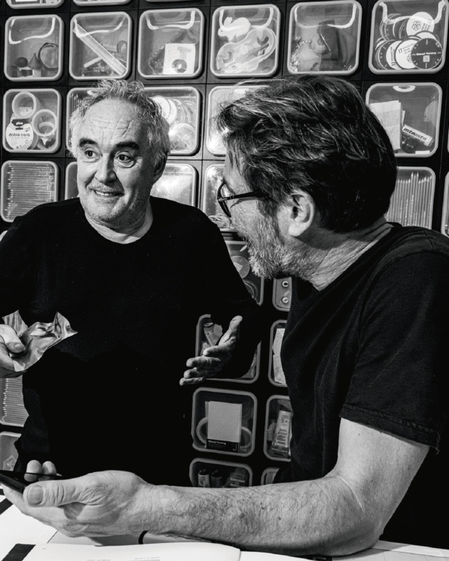 Ferran Adrià y Luki Huber