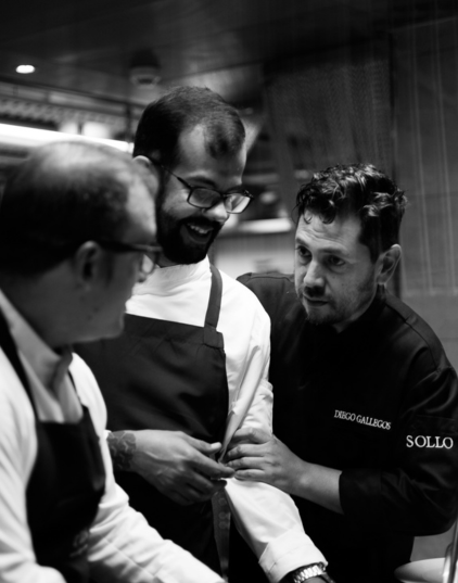 Diego Gallegos, Chef y Fundador de Sollo Restaurante