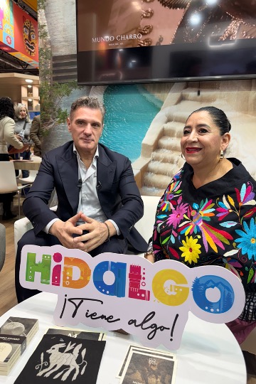 Elizabeth Quintanar Gómez, secretaria de Turismo del Gobierno de Hidalgo México.