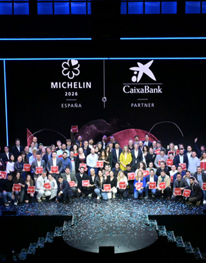 Entrega placas restaurantes recomendados Michelin 2026 Comunidad de Madrid.