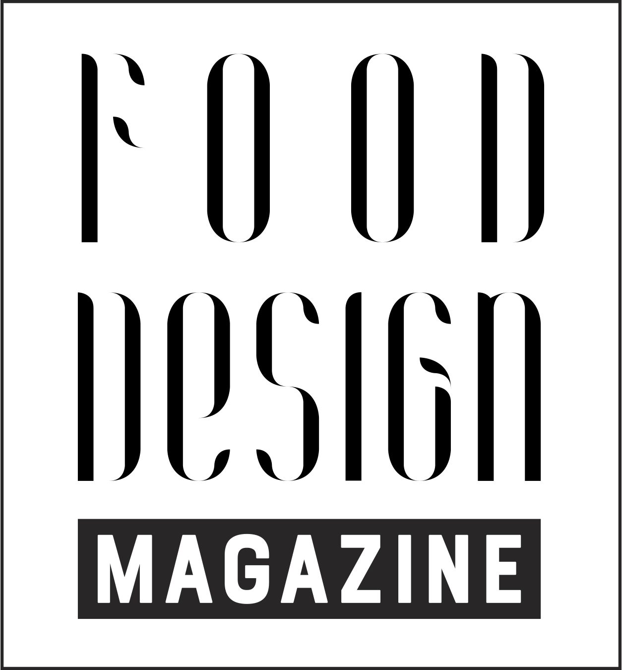 logo food design magazine